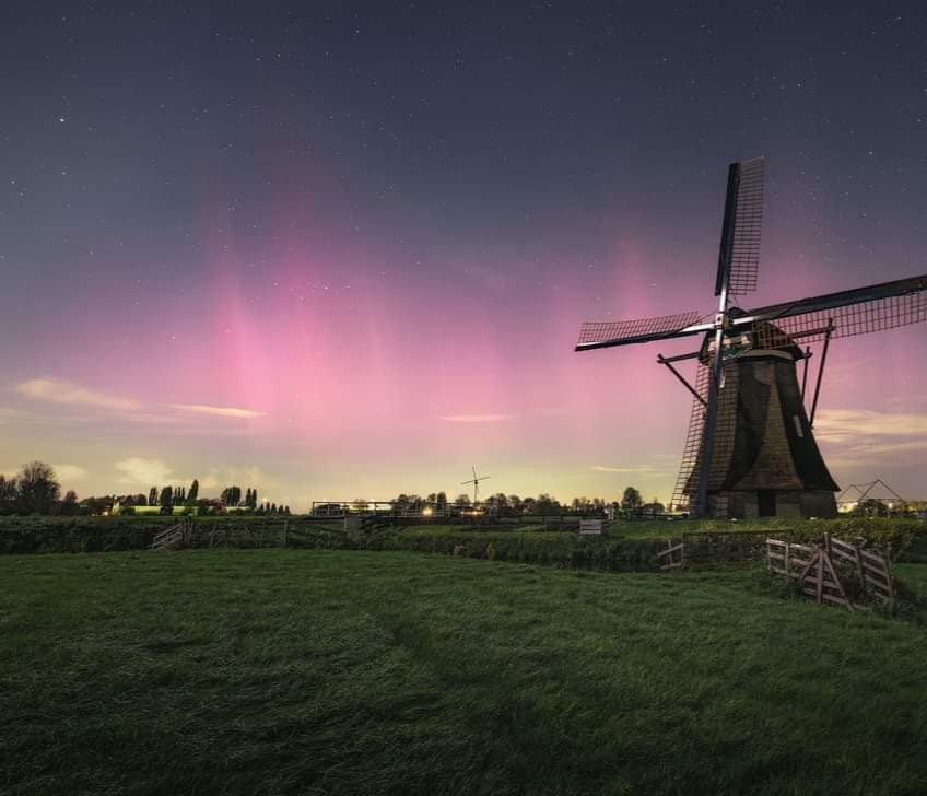 Northern lights over the netherlands 2024 morsilla com 1